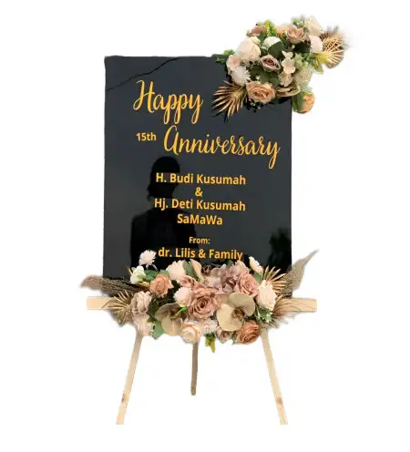 Papan Bunga Akrilik Bodesari